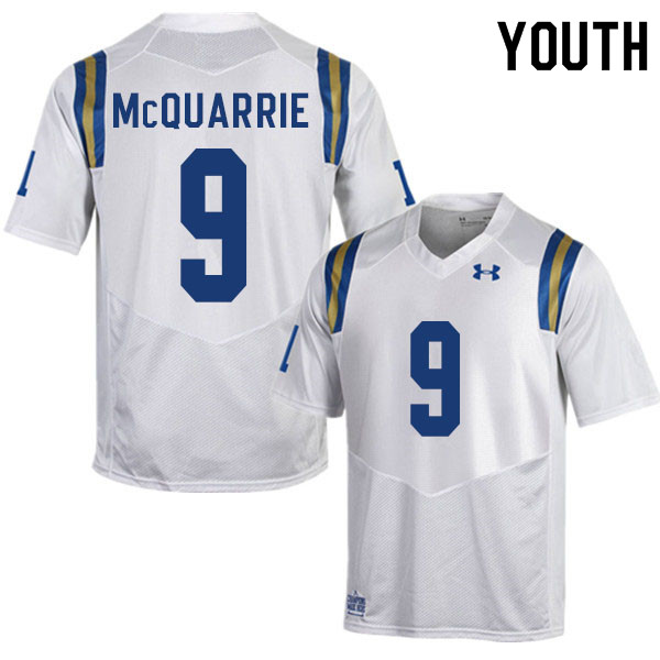 Youth #9 Parker McQuarrie UCLA Bruins College Football Jerseys Sale-White - Click Image to Close